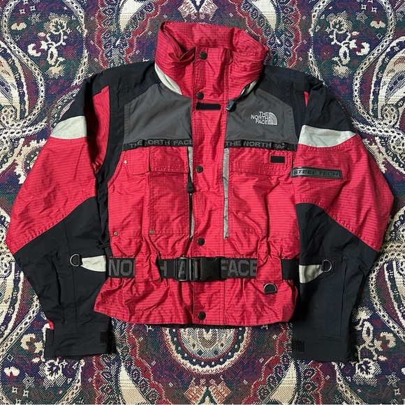 The North Face Jacket Steep Tech Women’s Ski Hiking Belted Jacket XS - Picture 1 of 13
